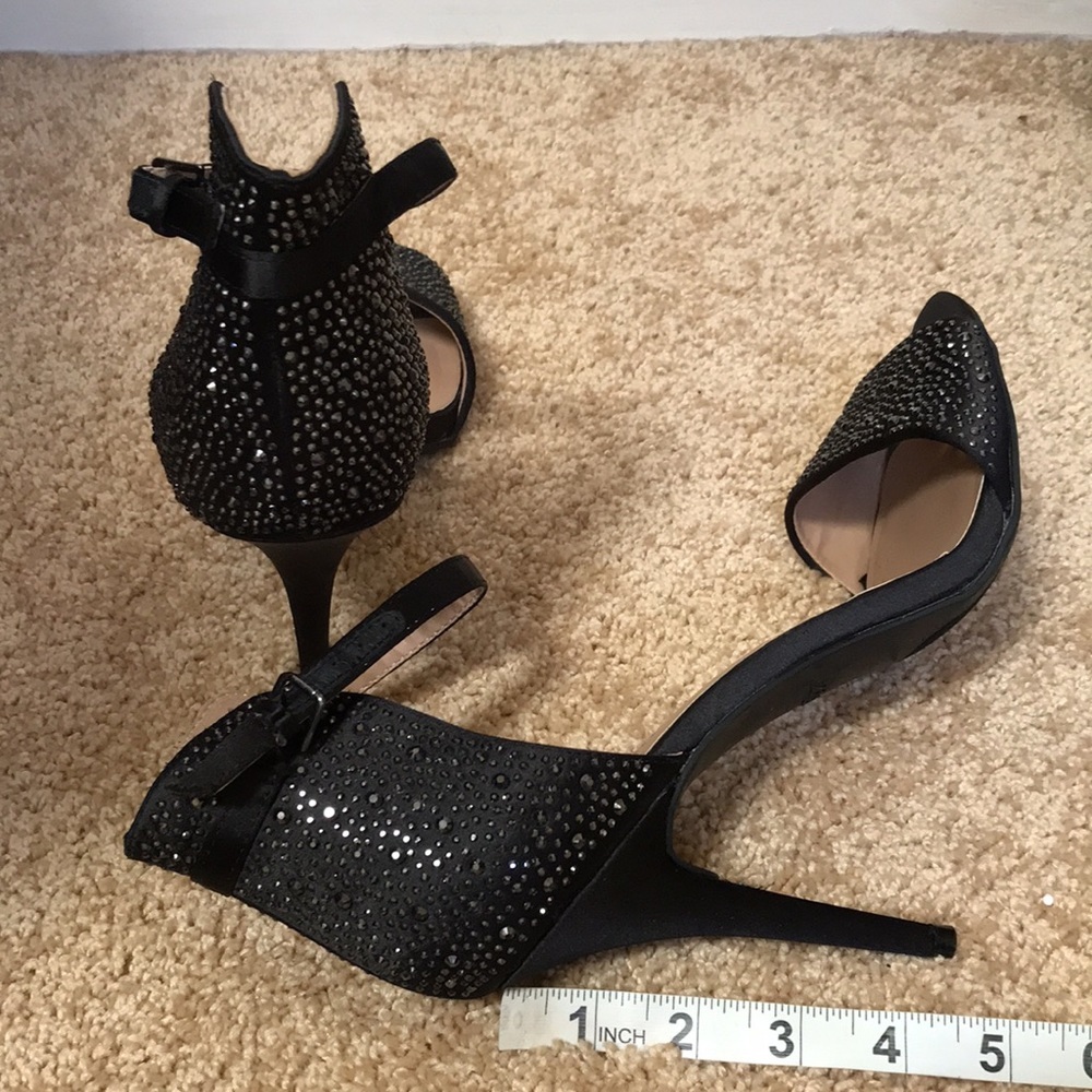 Zigi Soho SZ 10, sequined buckle closure heels - Picture 6 of 9